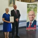 NSW MSA President Yin Lan GE won the 2018 Community Senior Service Award….